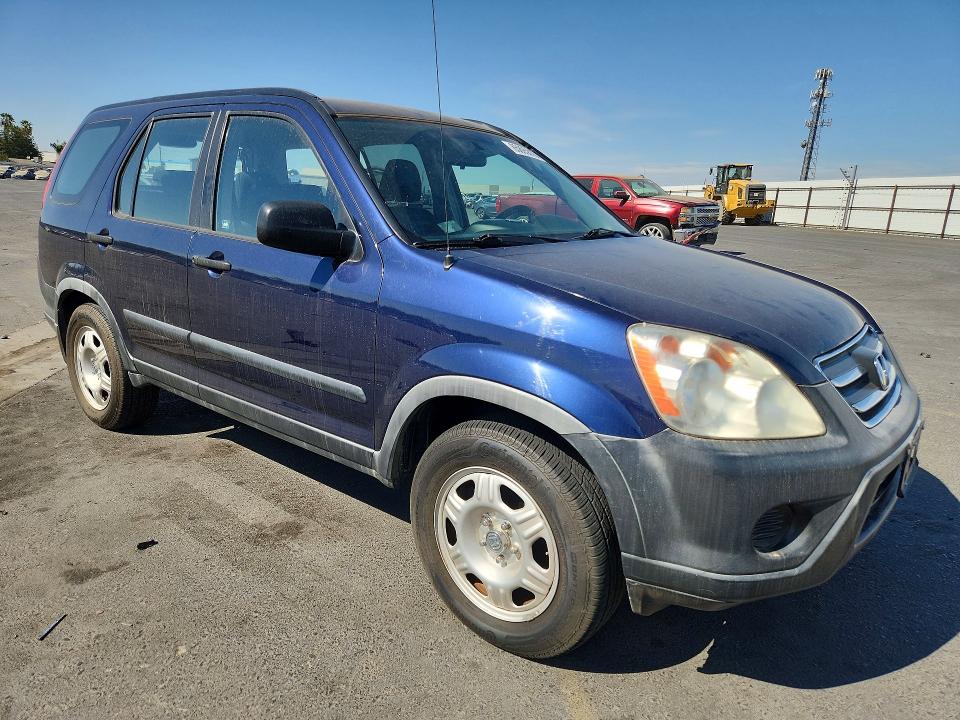 Photo 4 from auction – 2006 HOND CR-V LX 4D SUV FWD A with VIN JHLRD68526C009520
