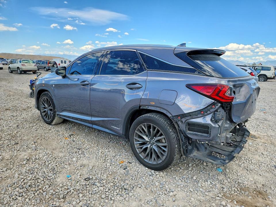 Photo 2 from auction – 2017 LEXUS RX 450H with VIN 2T2BGMCA7HC010117