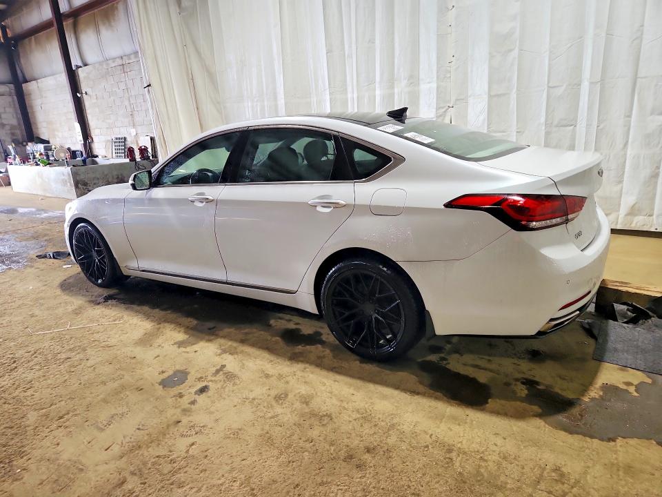 Photo 2 from auction – 2018 GENESIS G80 with VIN KMHGN4JE5JU251300
