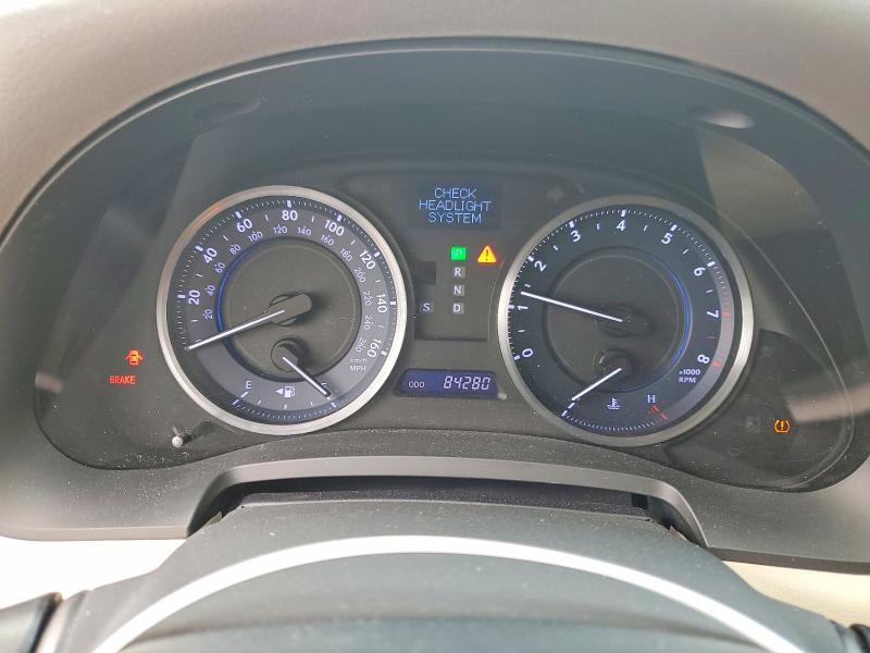 Photo 9 from auction – 2012 LEXUS IS 250 with VIN JTHBF5C26C5170158