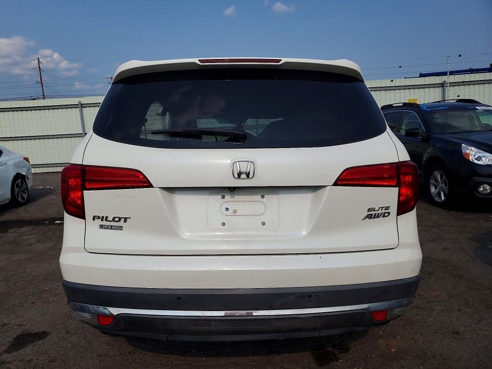 Photo 6 from auction – 2017 HONDA PILOT with VIN 5FNYF6H09HB019443