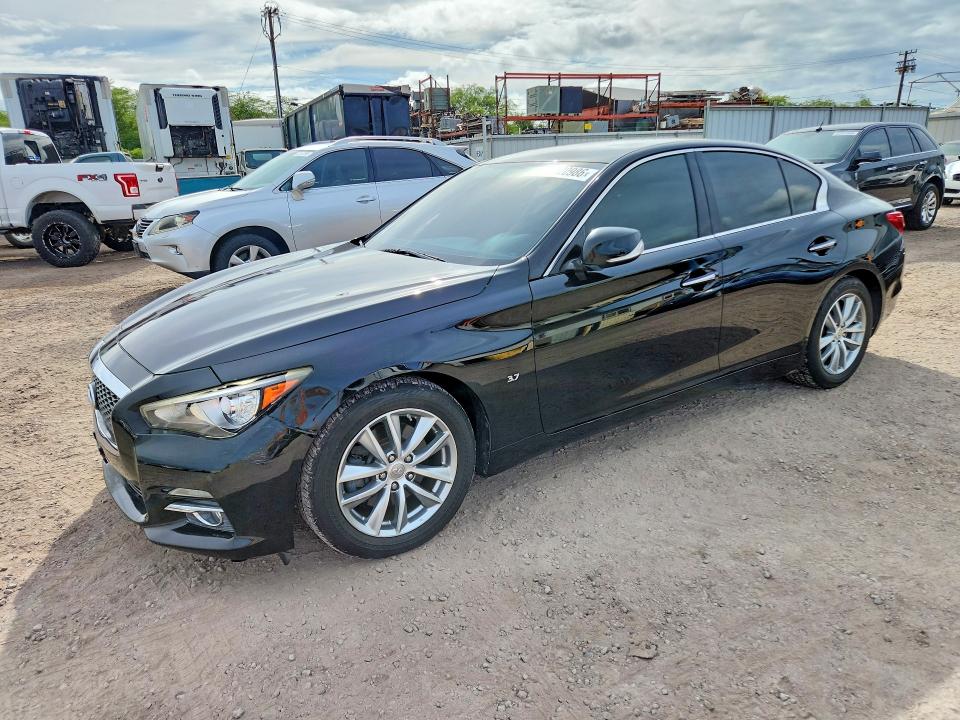 INFINITI Q50 2015 with VIN JN1BV7AP7FM337803 - Photo from auction
