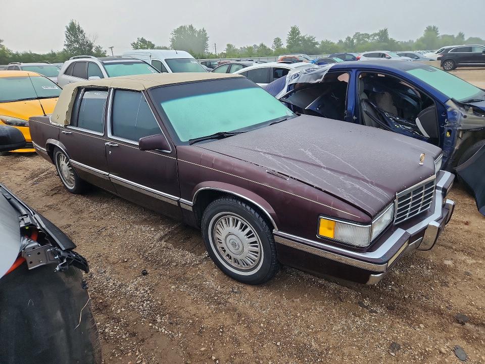 Photo 4 from auction – 1992 CADILLAC DEVILLE with VIN 1G6CD53B7P4272241
