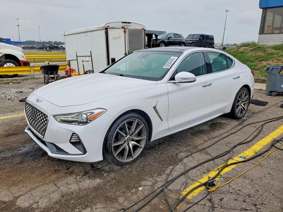 GENESIS G70 2019 with VIN KMTG44LA3KU013532 - Photo from auction