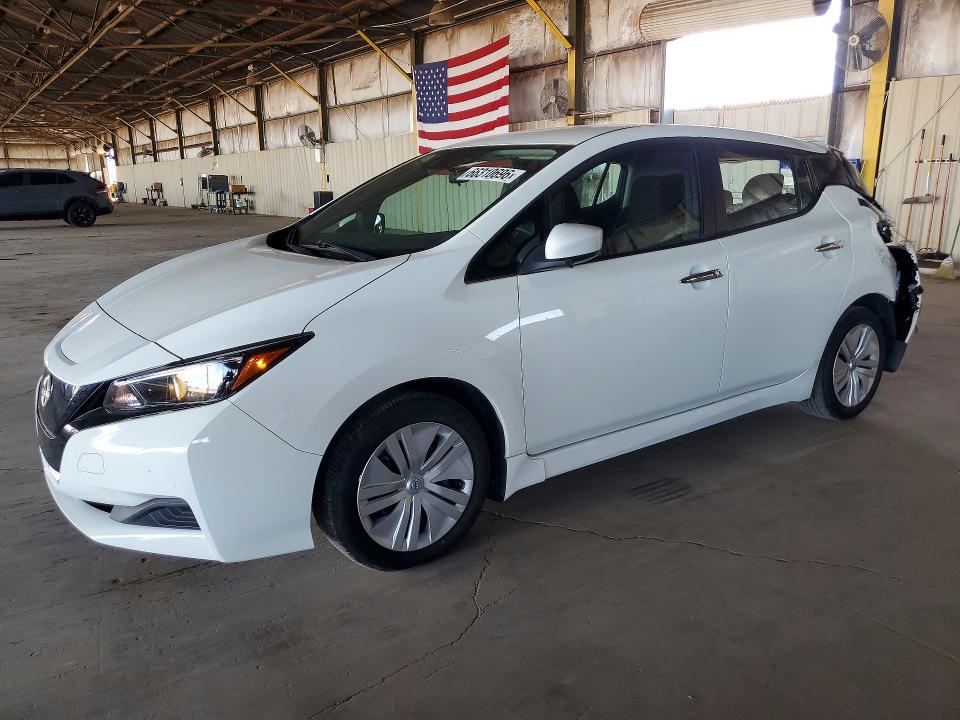 NISSAN LEAF 2023 with VIN 1N4AZ1BV6PC554182 - Photo from auction