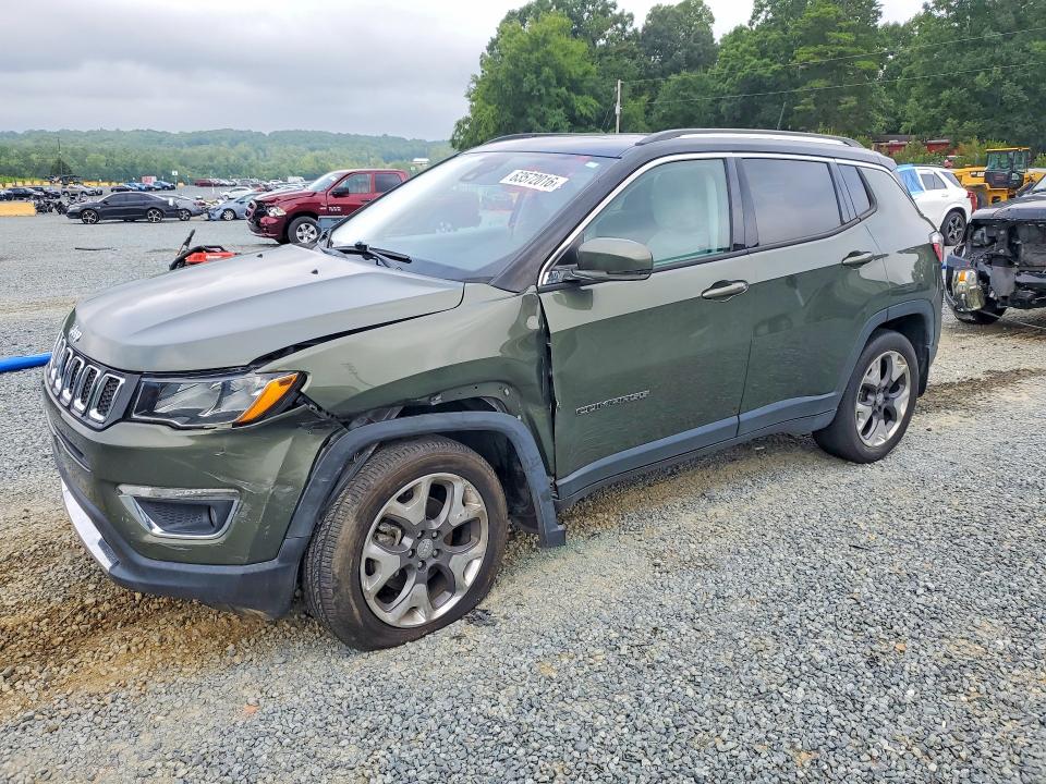 JEEP COMPASS 2021 with VIN 3C4NJDCB7MT579567 - Photo from auction