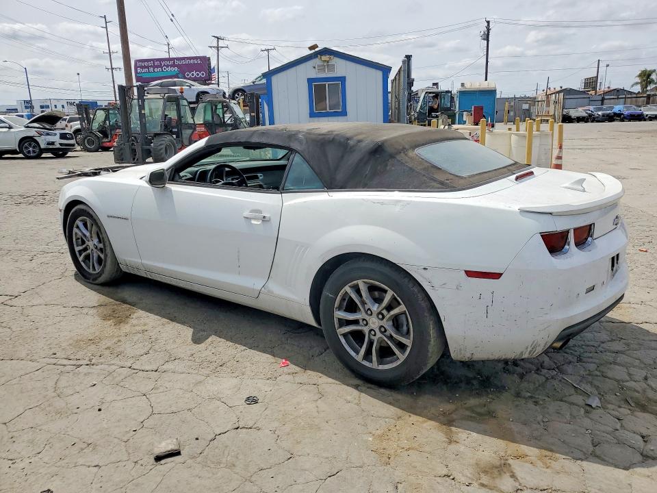 Photo 2 from auction – 2013 CHEVROLET CAMARO with VIN 2G1FB3D30D9109654