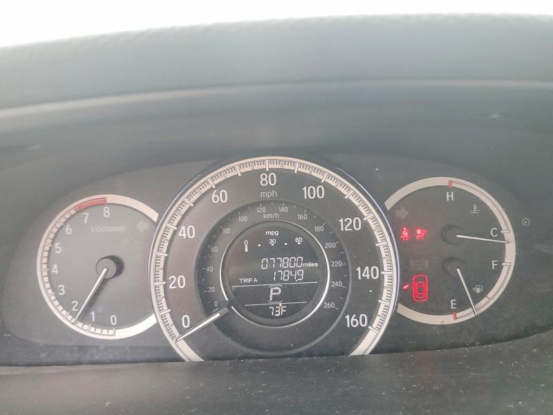 Photo 9 from auction – 2016 HONDA ACCORD with VIN 1HGCR2F74GA128914