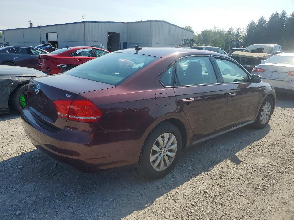 Photo 3 from auction – 2014 VOLKSWAGEN PASSAT with VIN 1VWAT7A35EC081061