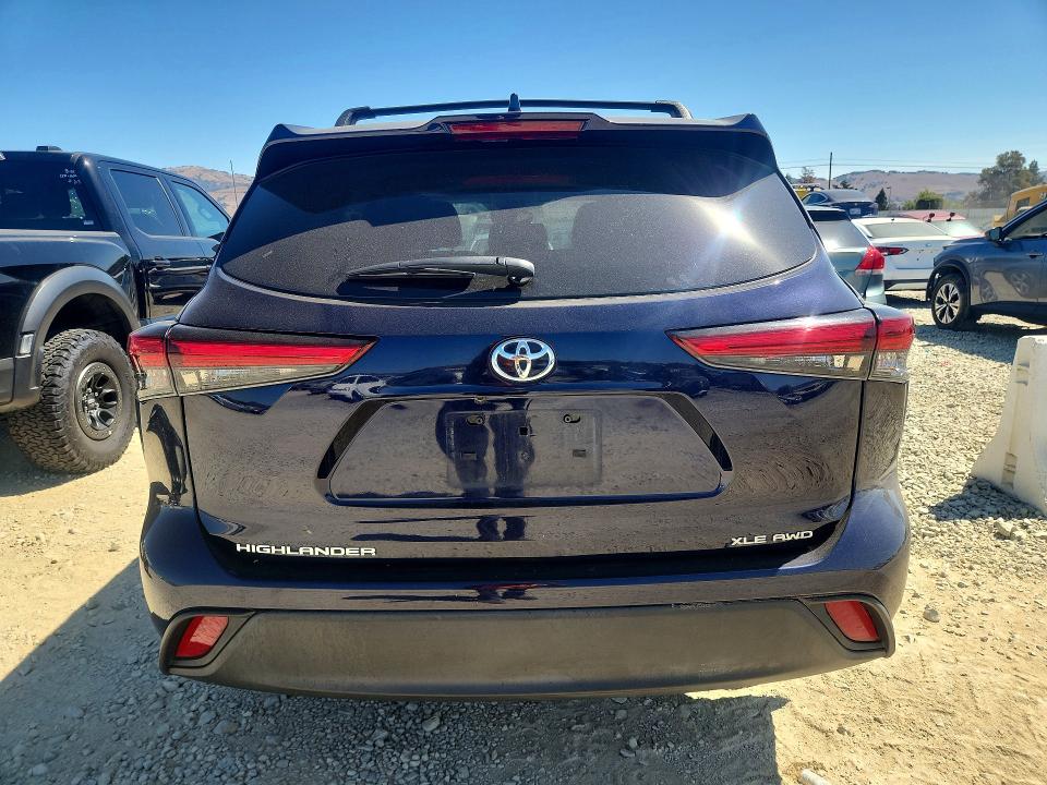 Photo 6 from auction – 2022 TOYOTA HIGHLANDER with VIN 5TDHZRBHXNS249362