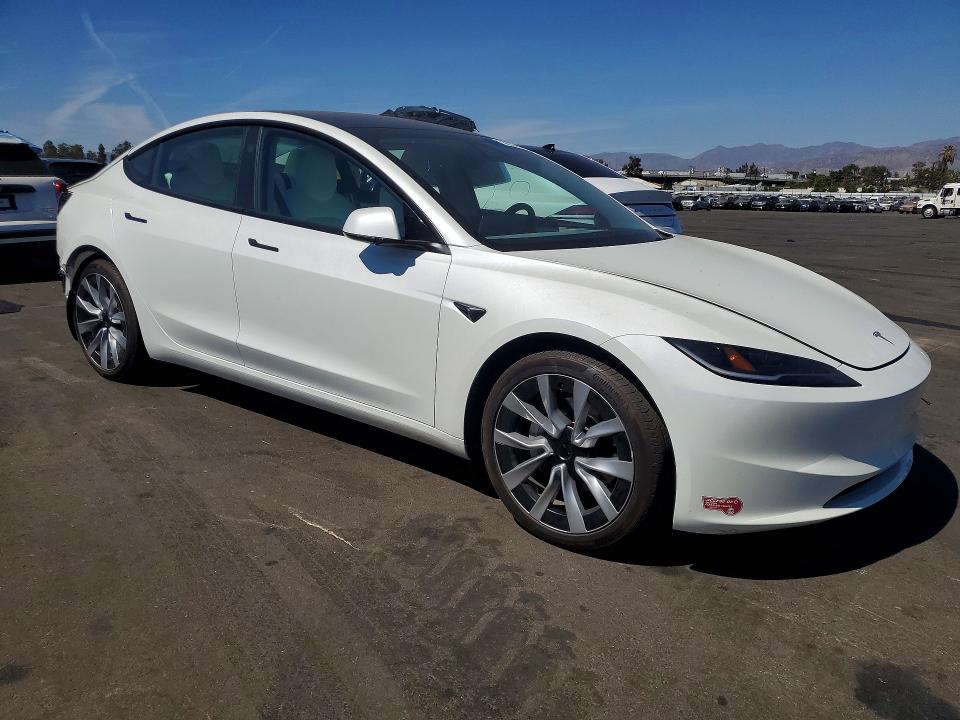 Photo 4 from auction – 2024 TESLA MODEL 3 with VIN 5YJ3E1EA4RF793761