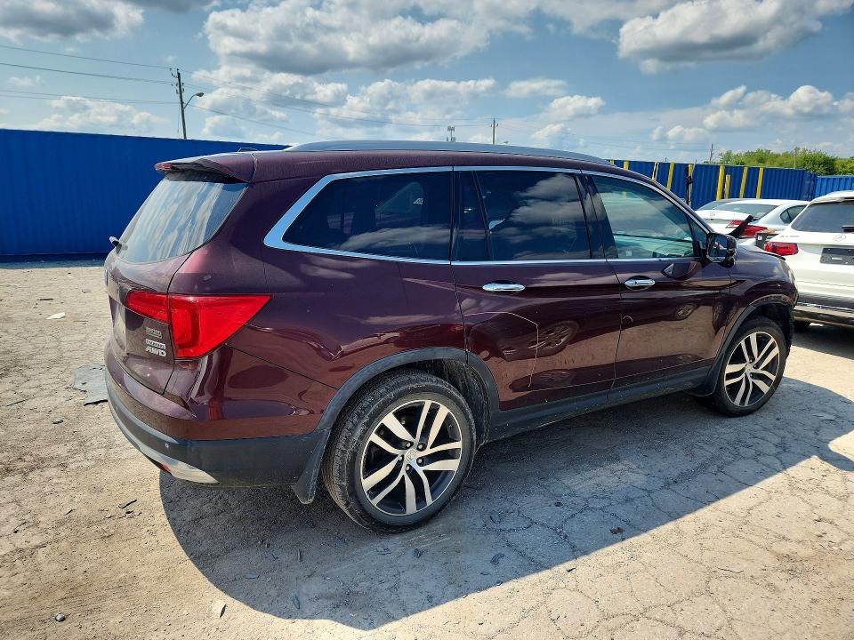 Photo 3 from auction – 2016 HONDA PILOT with VIN 5FNYF6H97GB061168
