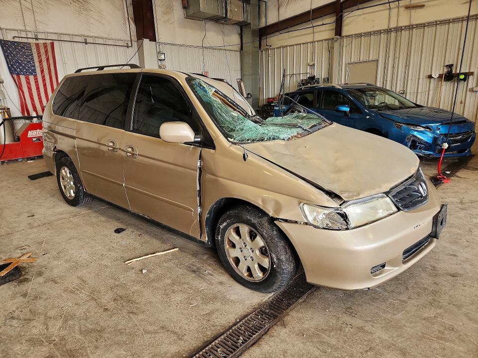 Photo 4 from auction – 2002 HONDA ODYSSEY with VIN 2HKRL18612H542341