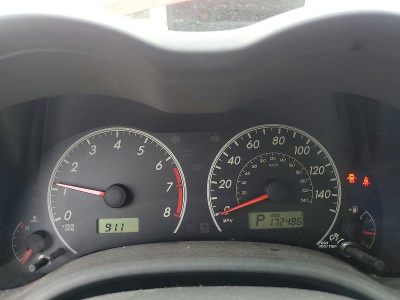 Photo 9 from auction – 2009 TOYOTA COROLLA with VIN JTDBL40E49J034159