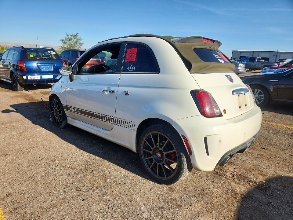 Photo 2 from auction – 2015 FIAT 500 with VIN 3C3CFFJH4FT608011