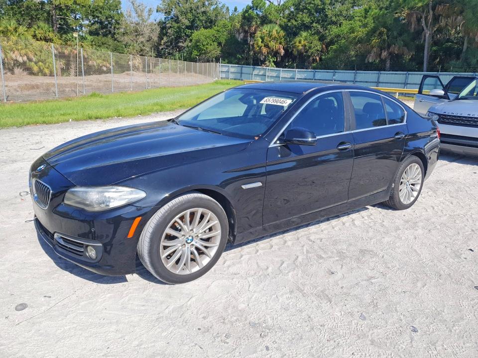 BMW 528 2014 with VIN WBA5A5C58ED511105 - Photo from auction