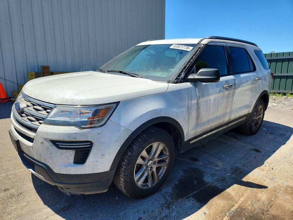 FORD EXPLORER 2018 with VIN 1FM5K8D86JGA17517 - Photo from auction