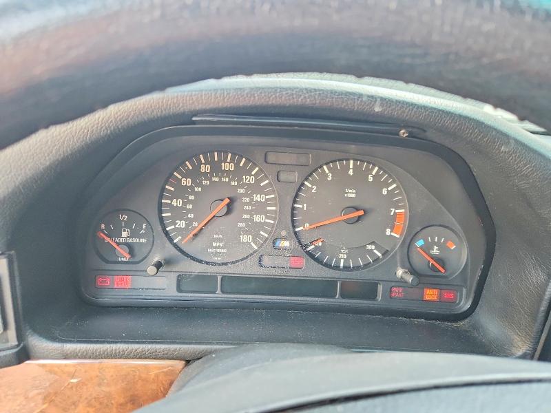 Photo 9 from auction – 1991 BMW M5 with VIN WBSHD9316MBK05650