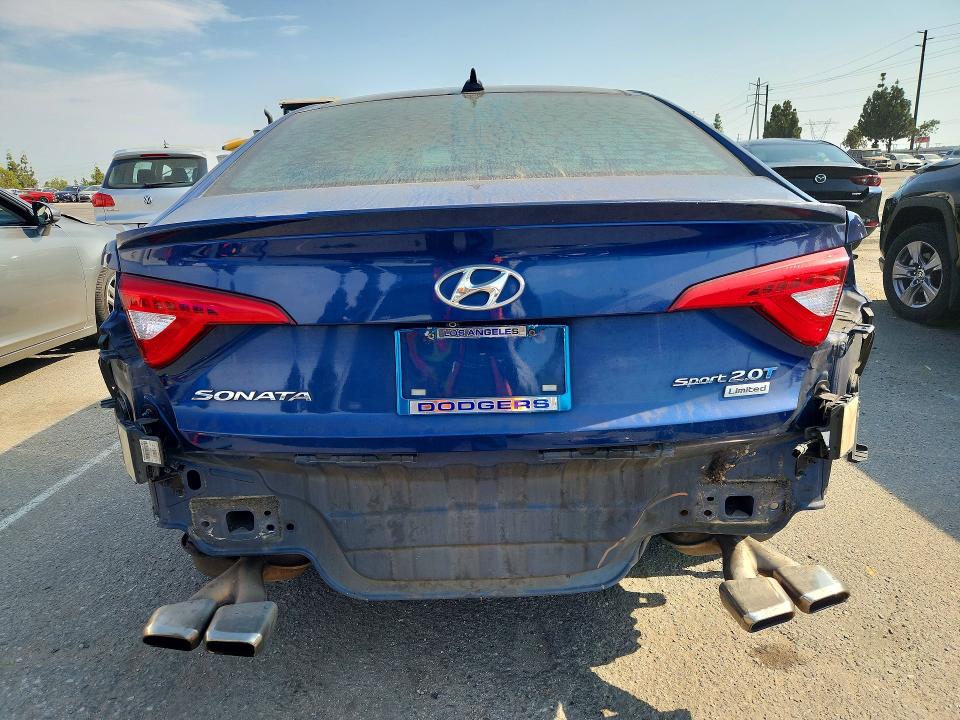 Photo 6 from auction – 2015 HYUNDAI SONATA with VIN 5NPE34AB9FH147742