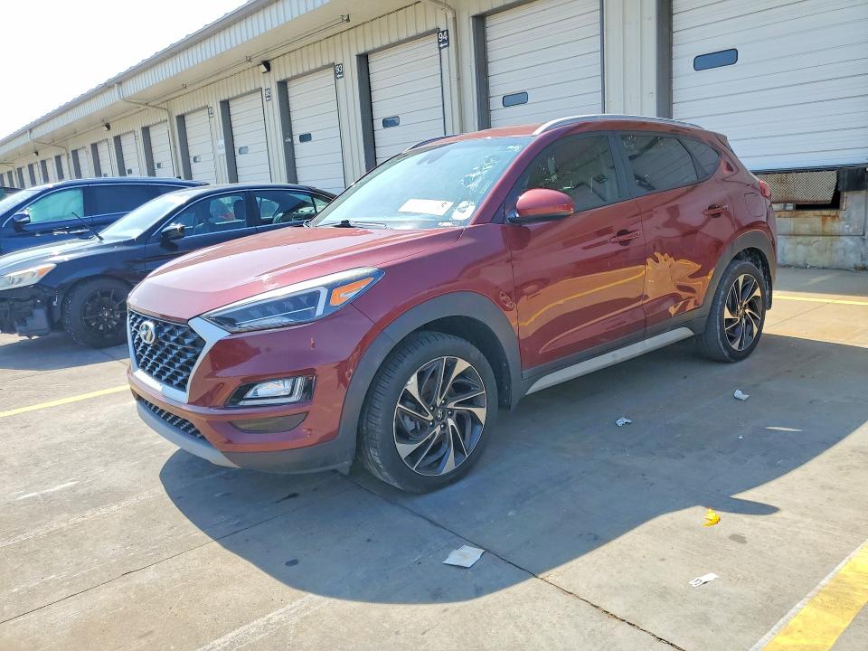 HYUNDAI TUCSON 2020 with VIN KM8J3CAL3LU112421 - Photo from auction