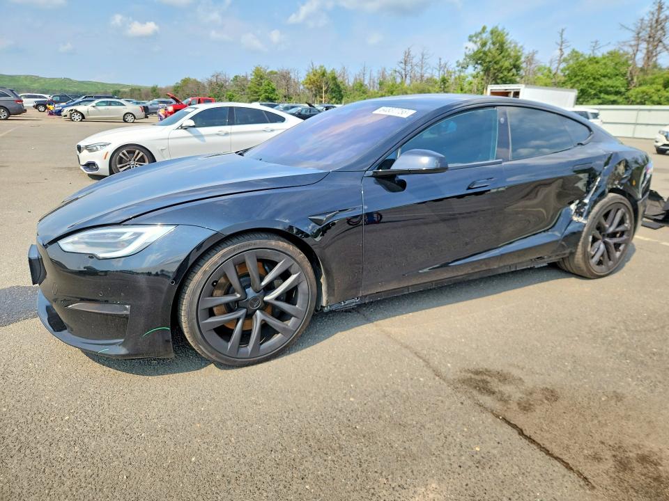 TESLA MODEL S 2021 with VIN 5YJSA1E6XMF433406 - Photo from auction