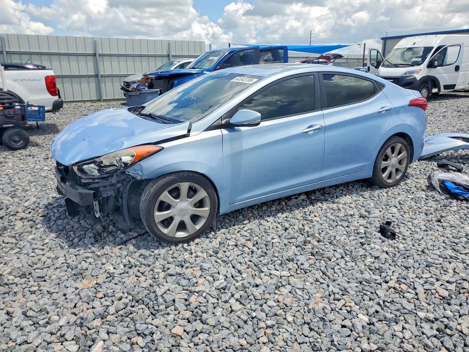 HYUNDAI ELANTRA 2011 with VIN KMHDH4AE0BU143520 - Photo from auction