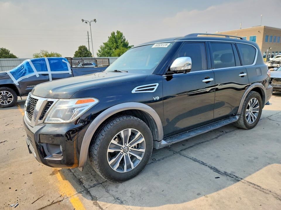 NISSAN ARMADA 2019 with VIN JN8AY2NC3K9582948 - Photo from auction