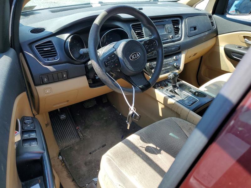 Photo 8 from auction – 2016 KIA SEDONA with VIN KNDMB5C11G6179217