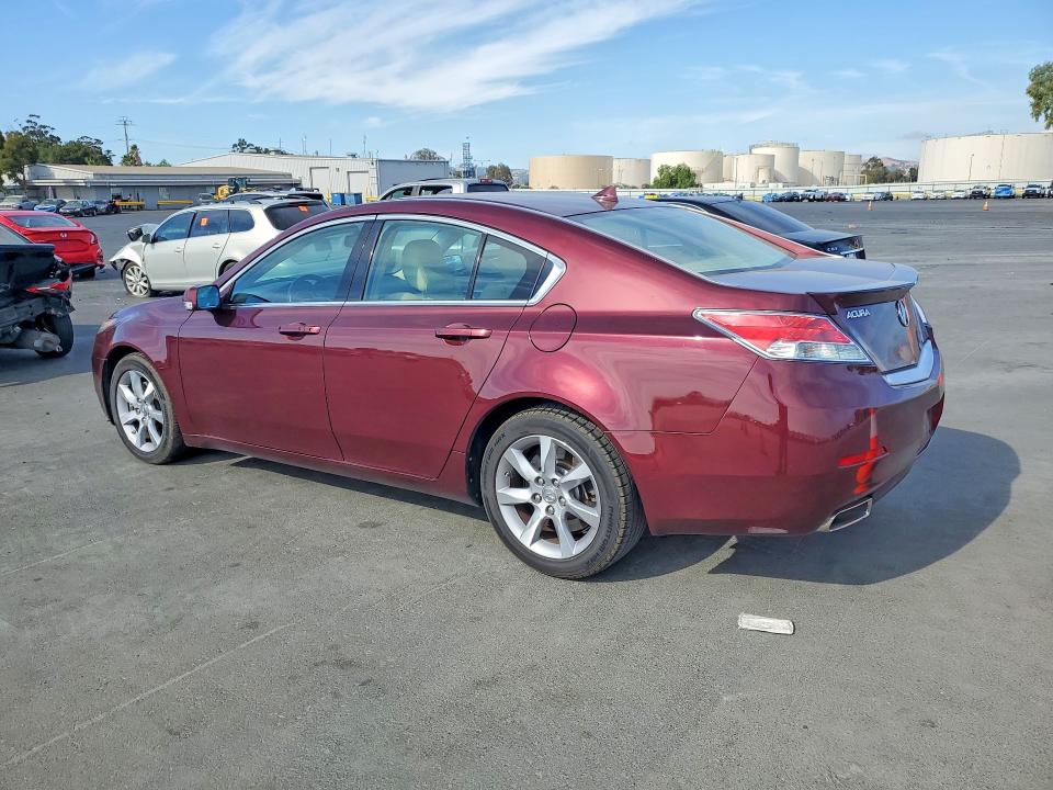 Photo 2 from auction – 2012 ACURA TL with VIN 19UUA8F59CA027312