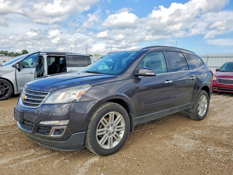 CHEVROLET TRAVERSE 2015 with VIN 1GNKVGKD0FJ222826 - Photo from auction