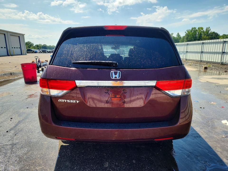 Photo 6 from auction – 2017 HONDA ODYSSEY with VIN 5FNRL5H6XHB015042
