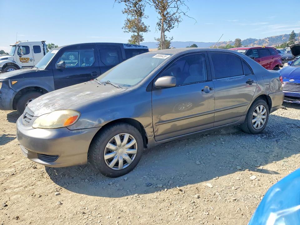 TOYOTA COROLLA 2003 with VIN 1NXBR32E53Z156147 - Photo from auction