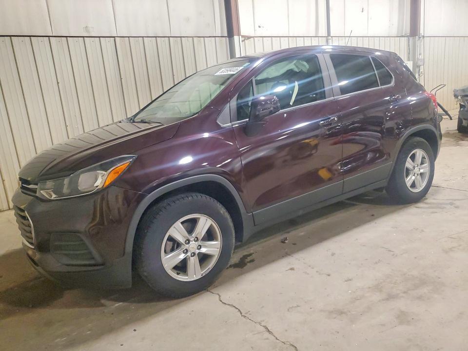 CHEVROLET TRAX 2020 with VIN KL7CJKSB1LB350957 - Photo from auction