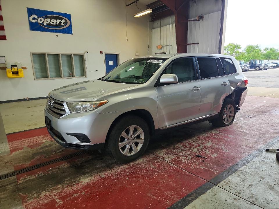 TOYOTA HIGHLANDER 2013 with VIN 5TDBK3EH8DS192614 - Photo from auction