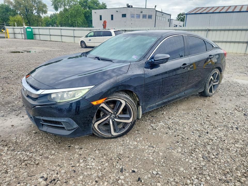 HONDA CIVIC 2016 with VIN 19XFC2F53GE090617 - Photo from auction