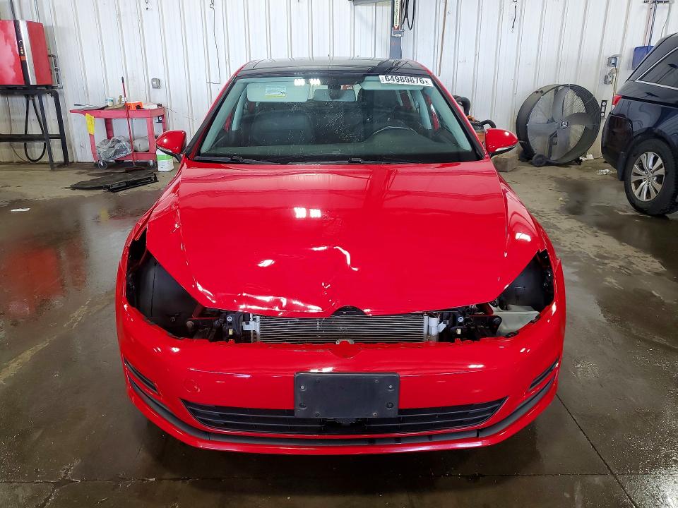 Photo 5 from auction – 2017 VOLKSWAGEN GOLF with VIN 3VW217AU1HM074243