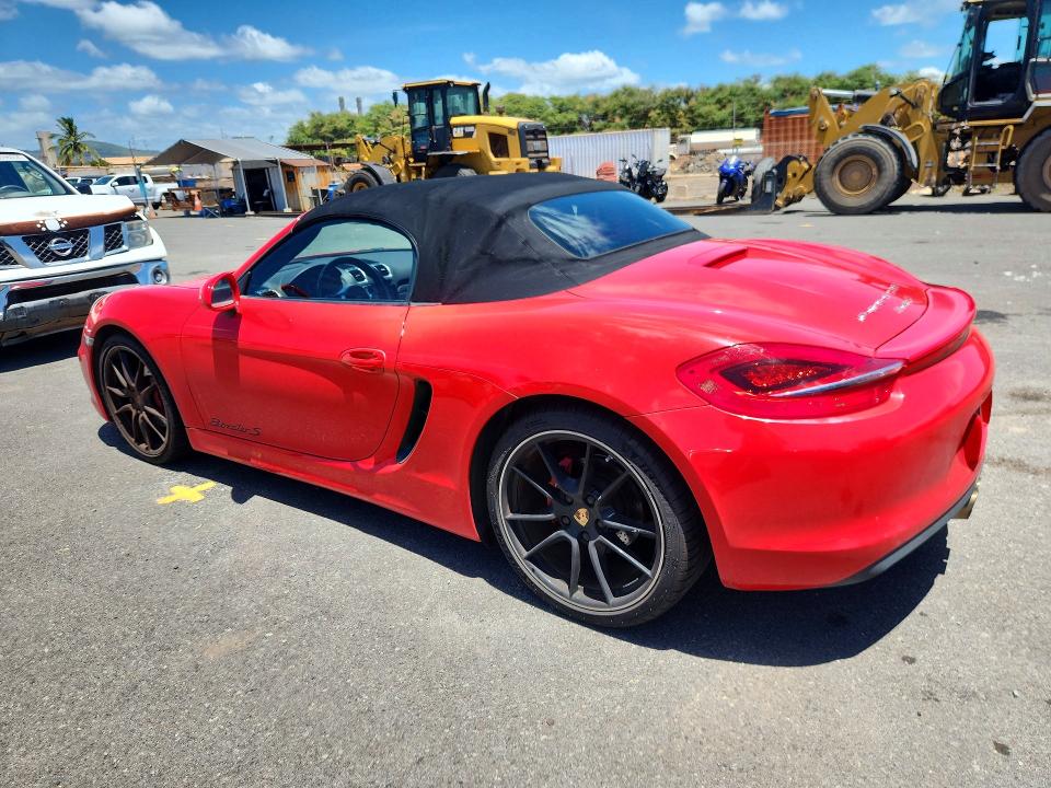Photo 2 from auction – 2015 PORSCHE BOXSTER with VIN WP0CB2A8XFS140061
