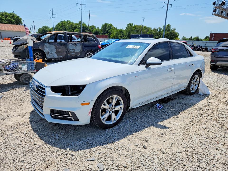 AUDI A4 2018 with VIN WAUKMAF48JA006425 - Photo from auction