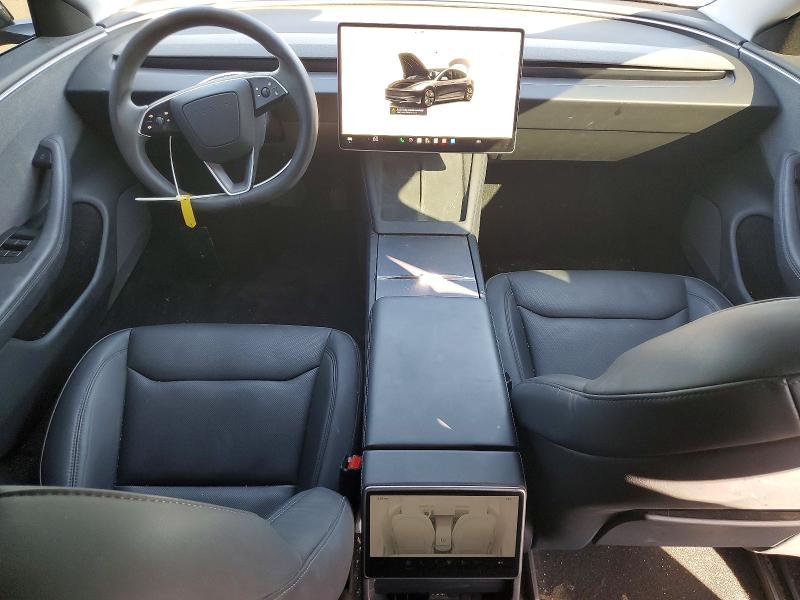 Photo 8 from auction – 2025 TESLA MODEL 3 with VIN 5YJ3E1EA8SF940301