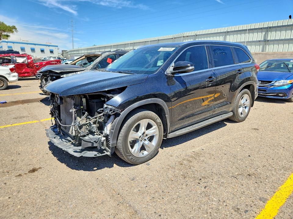 Photo 1 from auction – 2019 TOYOTA HIGHLANDER with VIN 5TDYZRFH7KS321060