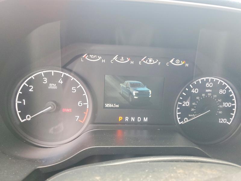 Photo 9 from auction – 2022 FORD F150 with VIN 1FTFW1E81NKF14500