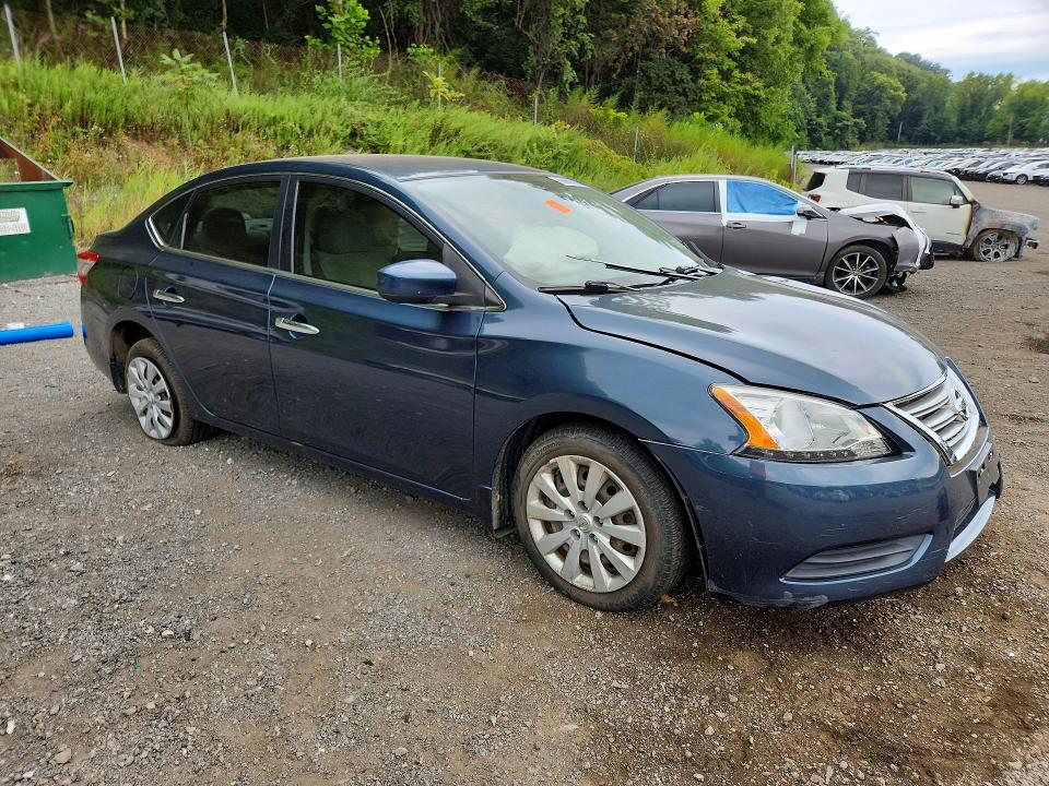 Photo 4 from auction – 2014 NISSAN SENTRA with VIN 3N1AB7AP5EL627471