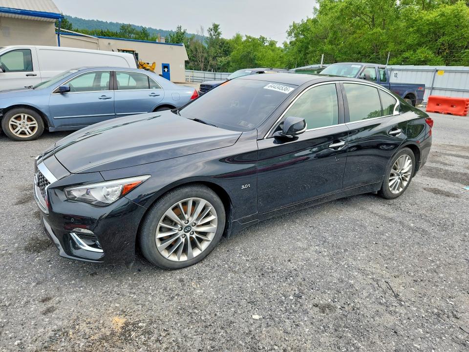 INFINITI Q50 2018 with VIN JN1EV7AR3JM430020 - Photo from auction