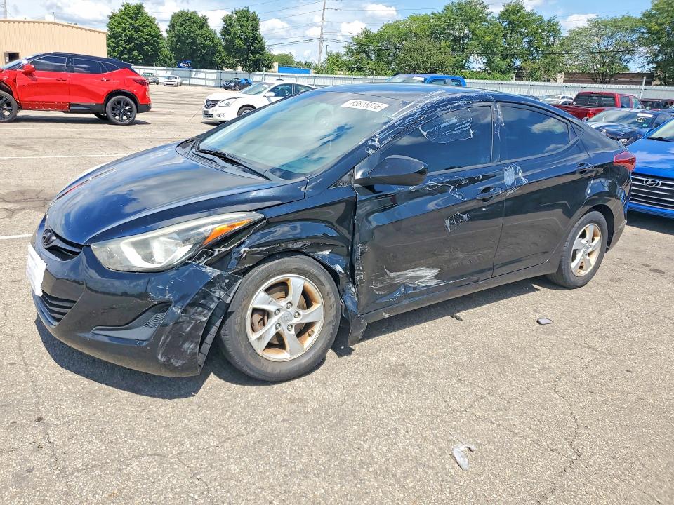 HYUNDAI ELANTRA 2014 with VIN 5NPDH4AE9EH499791 - Photo from auction