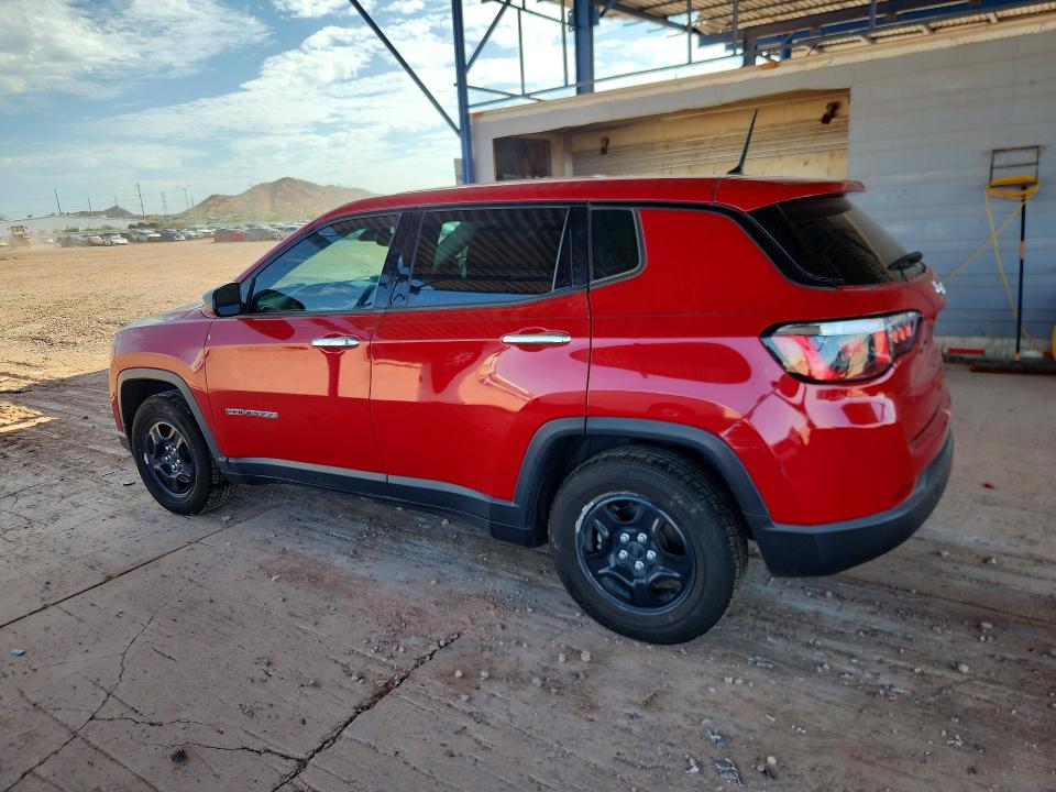 Photo 2 from auction – 2018 JEEP COMPASS with VIN 3C4NJCAB2JT368950