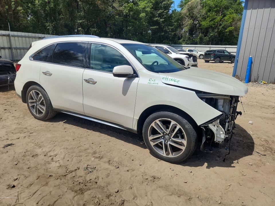 Photo 4 from auction – 2017 ACURA MDX with VIN 5FRYD3H86HB013527