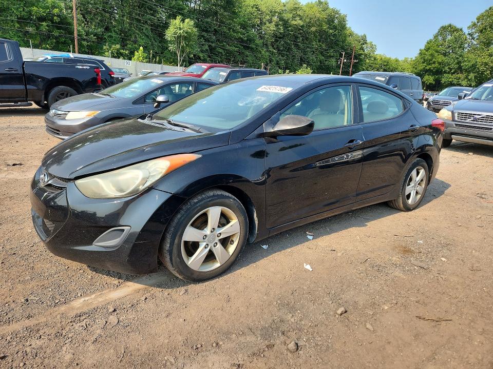 HYUNDAI ELANTRA 2011 with VIN 5NPDH4AE1BH040489 - Photo from auction