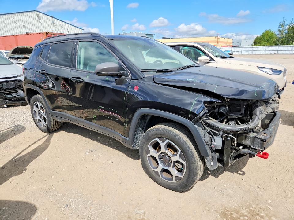 Photo 4 from auction – 2022 JEEP COMPASS with VIN 3C4NJDDB3NT114381