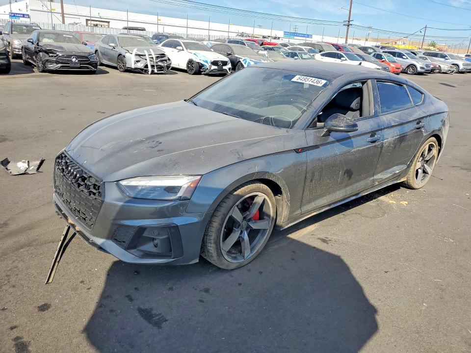 AUDI A5 2023 with VIN WAUFACF54PA049733 - Photo from auction