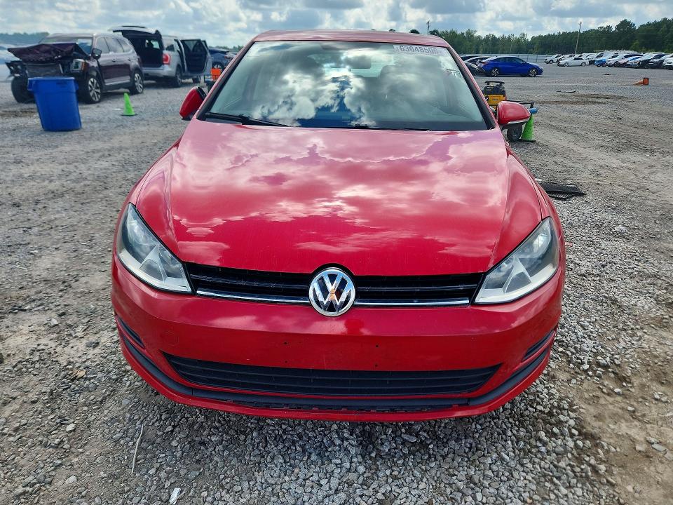 Photo 5 from auction – 2015 VOLKSWAGEN GOLF with VIN 3VW217AU8FM014005